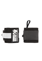 Gorilla Wear Wrist Wraps ULTRA Lifting Straps & Wraps Black/White