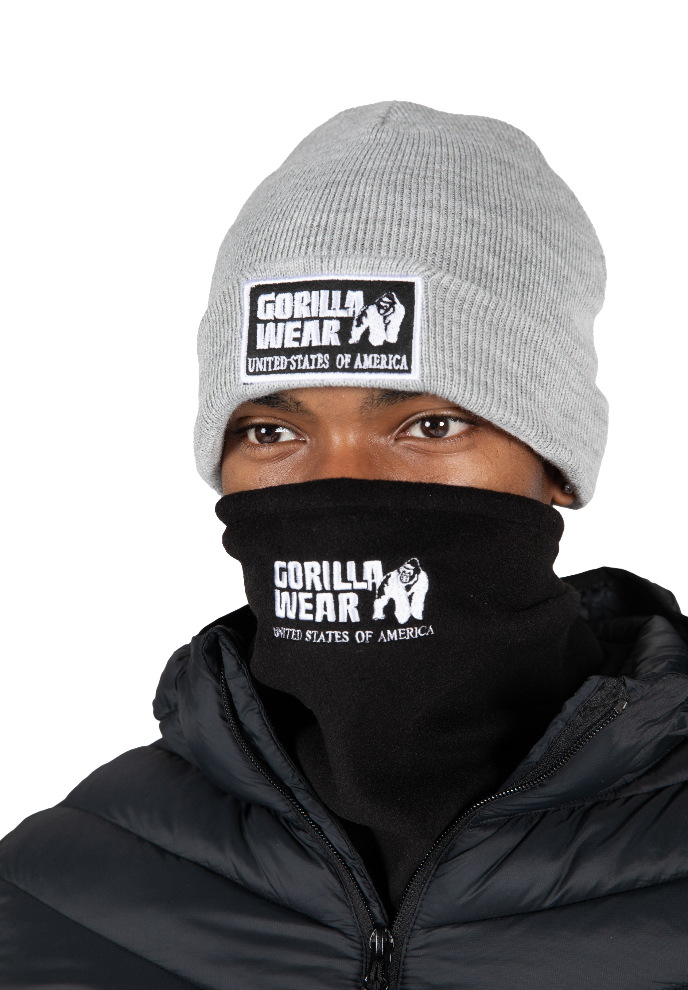 Gorilla Wear Wyoming Neck Warmer Neck Warmer Black