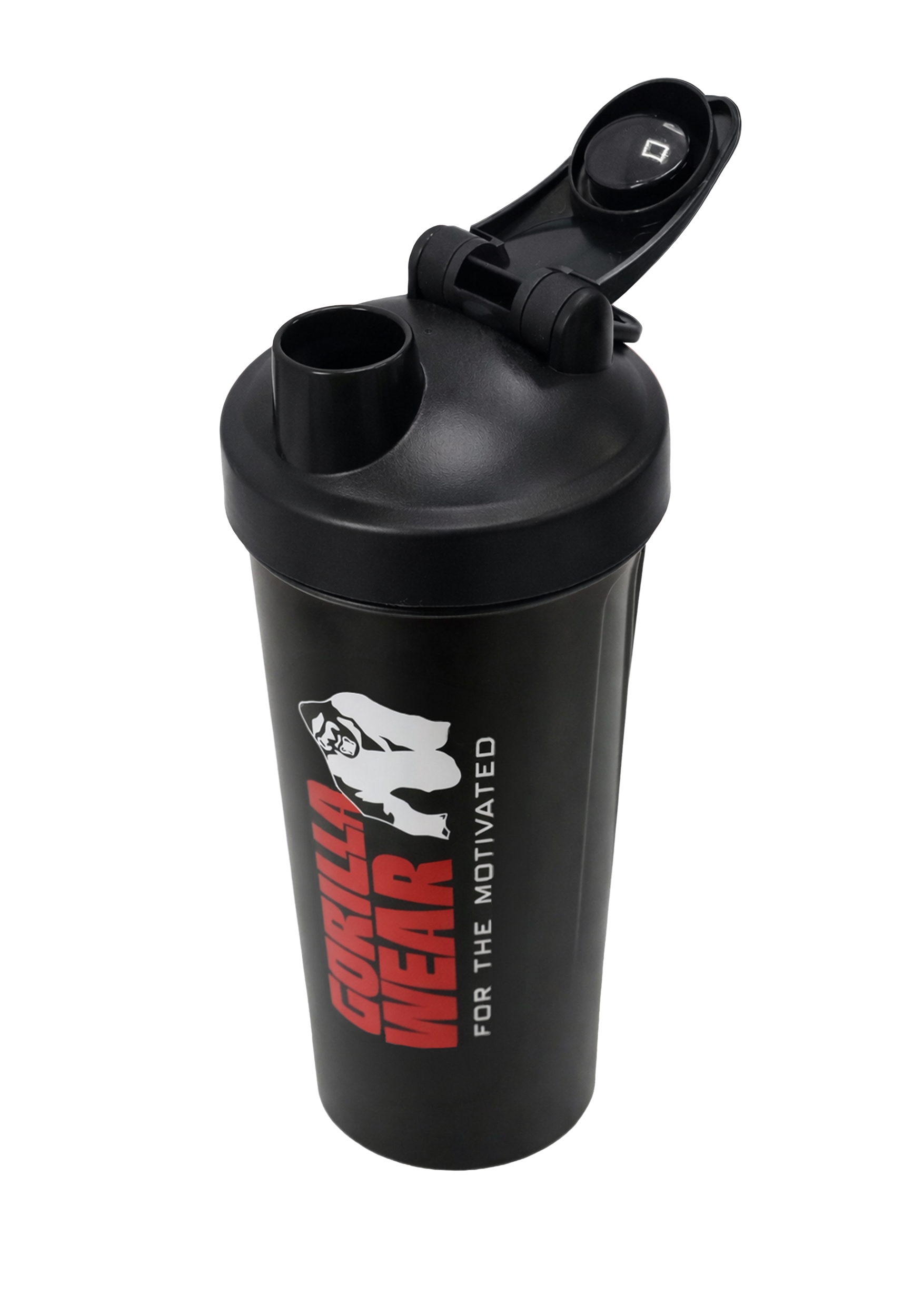 Gorilla Wear XXL Power Shaker 1000ML Shakers & Bottles Black