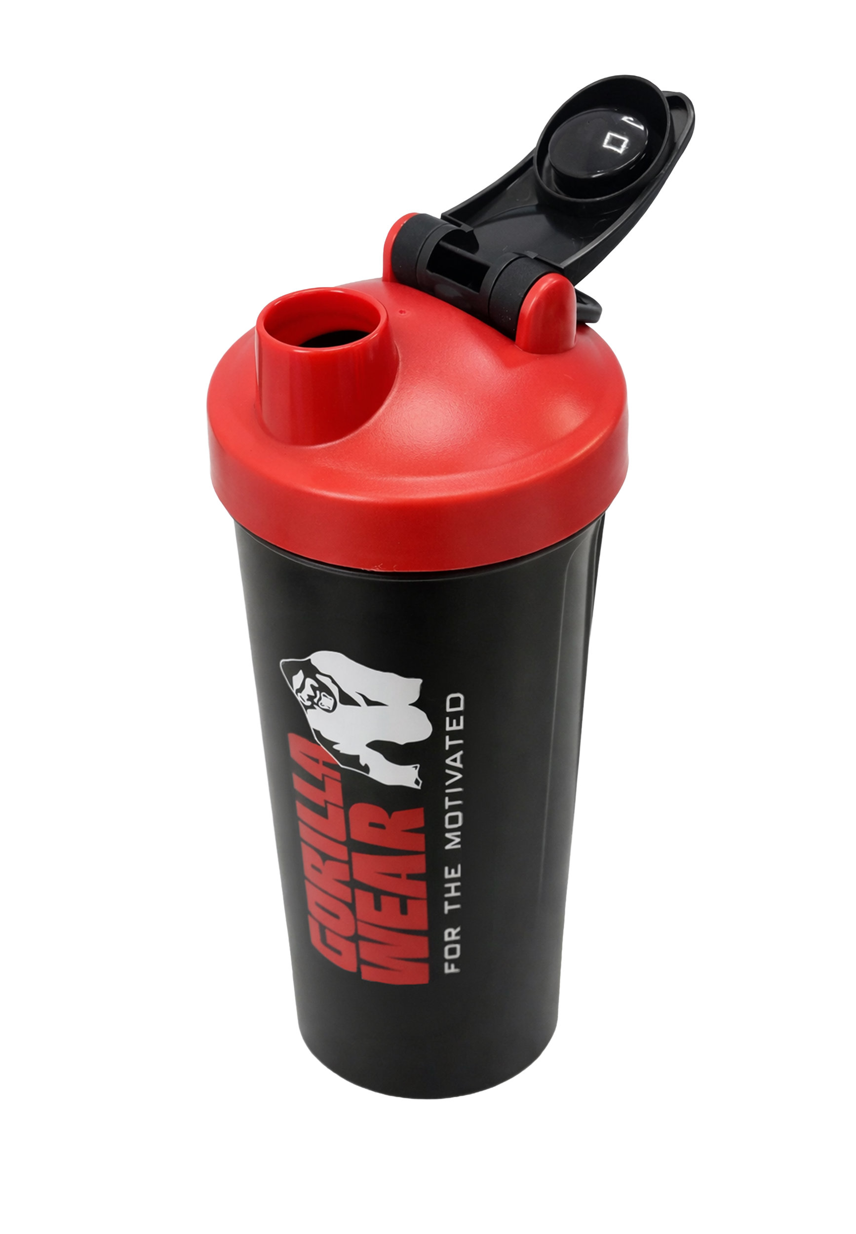 Gorilla Wear XXL Power Shaker 1000ML Shakers & Bottles Black/Red