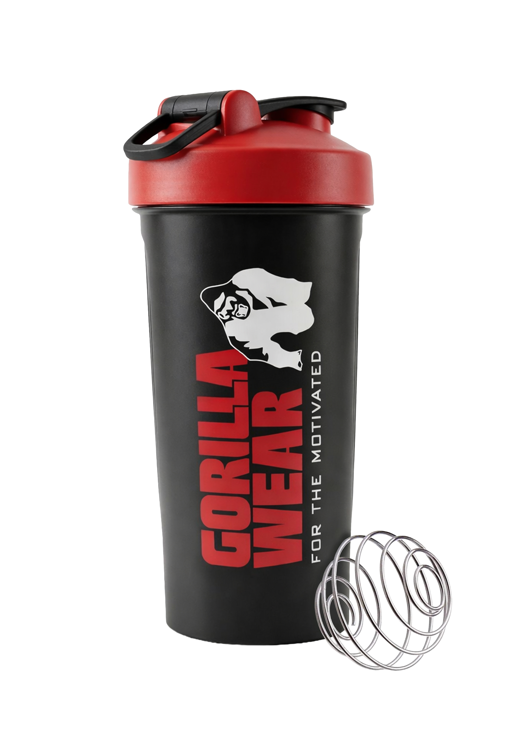 Gorilla Wear XXL Power Shaker 1000ML Shakers & Bottles Black/Red