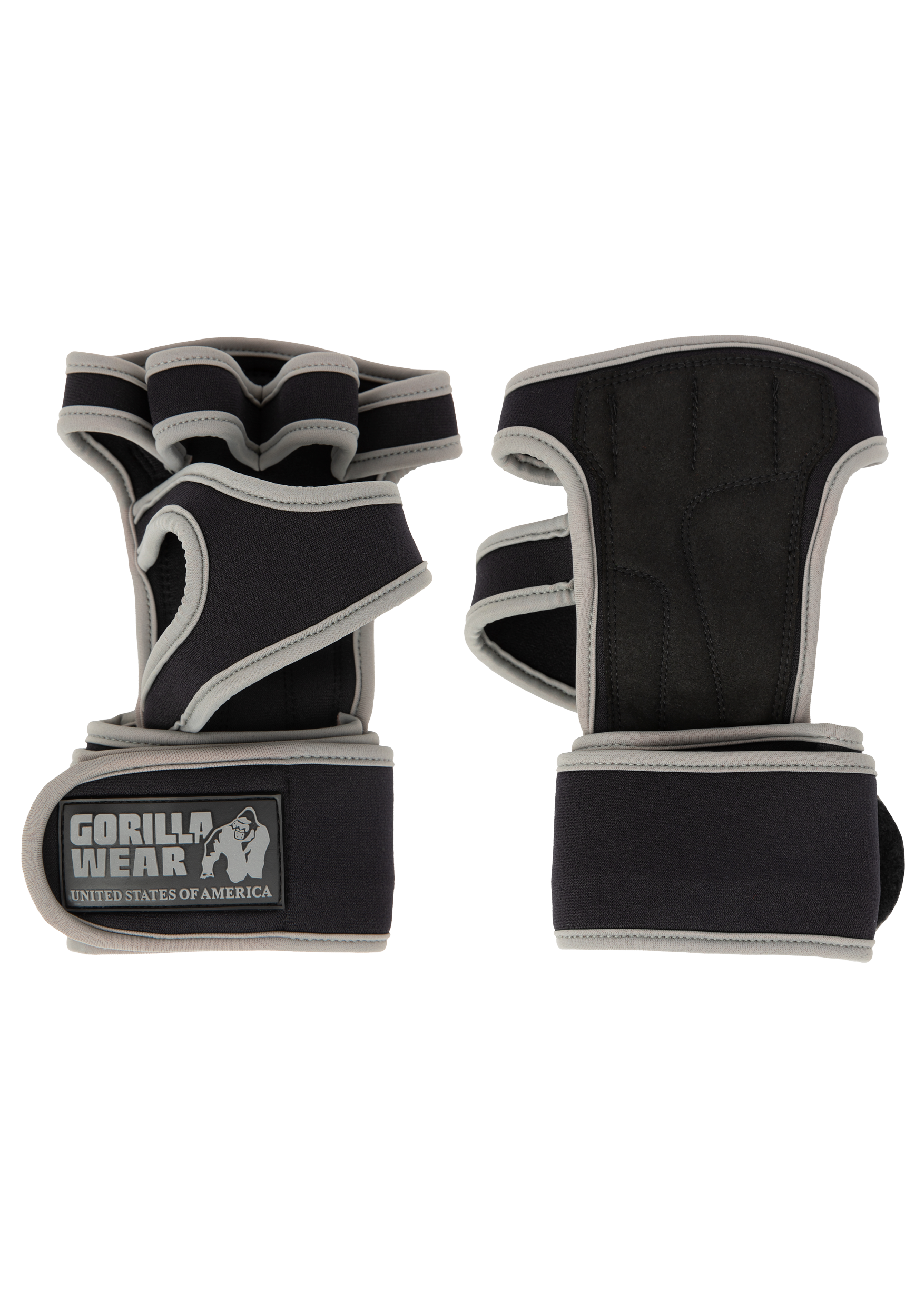 Gorilla Wear Yuma Weight Lifting Workout Gloves Workout Gloves & Grips Black/Gray