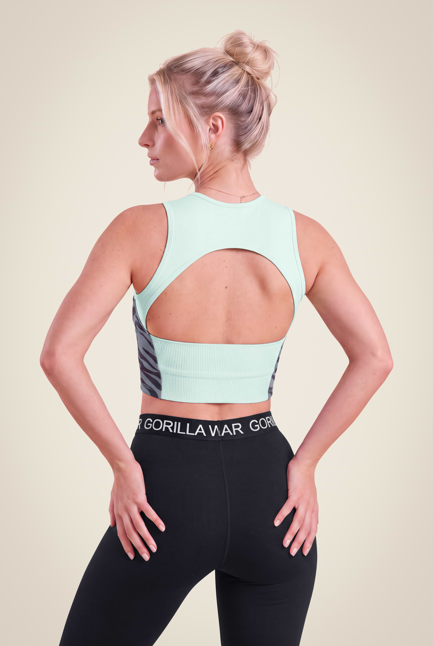 Gorilla Wear Zion Crop Top T-Shirt & Tops Green