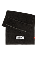 Gorilla Wear Zip Pocket Gym Towel Towels Black