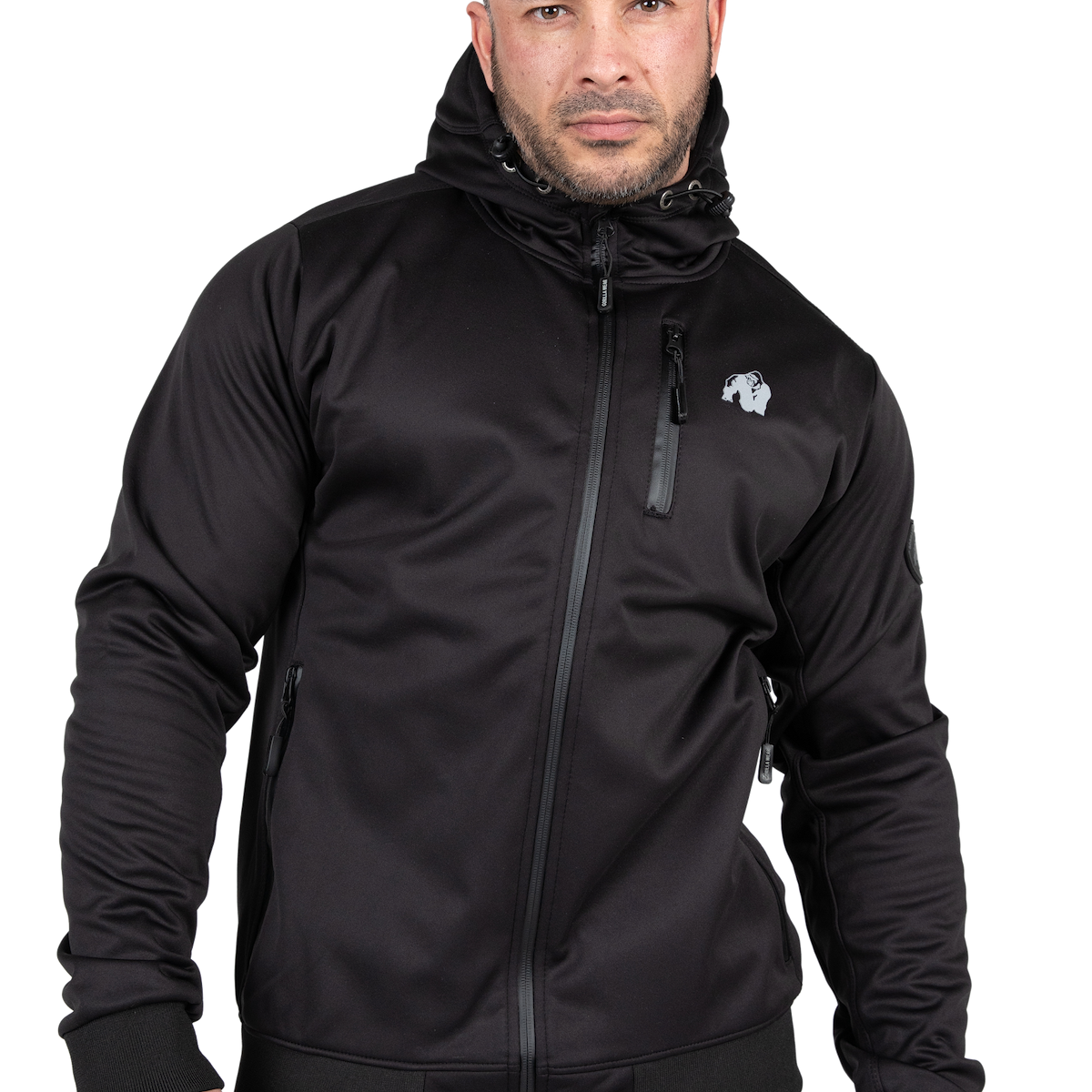 ウェア kami-BLIND CHIC GORILLA JACKET Glendale Softshell Jacket - Black – Gorilla Wear