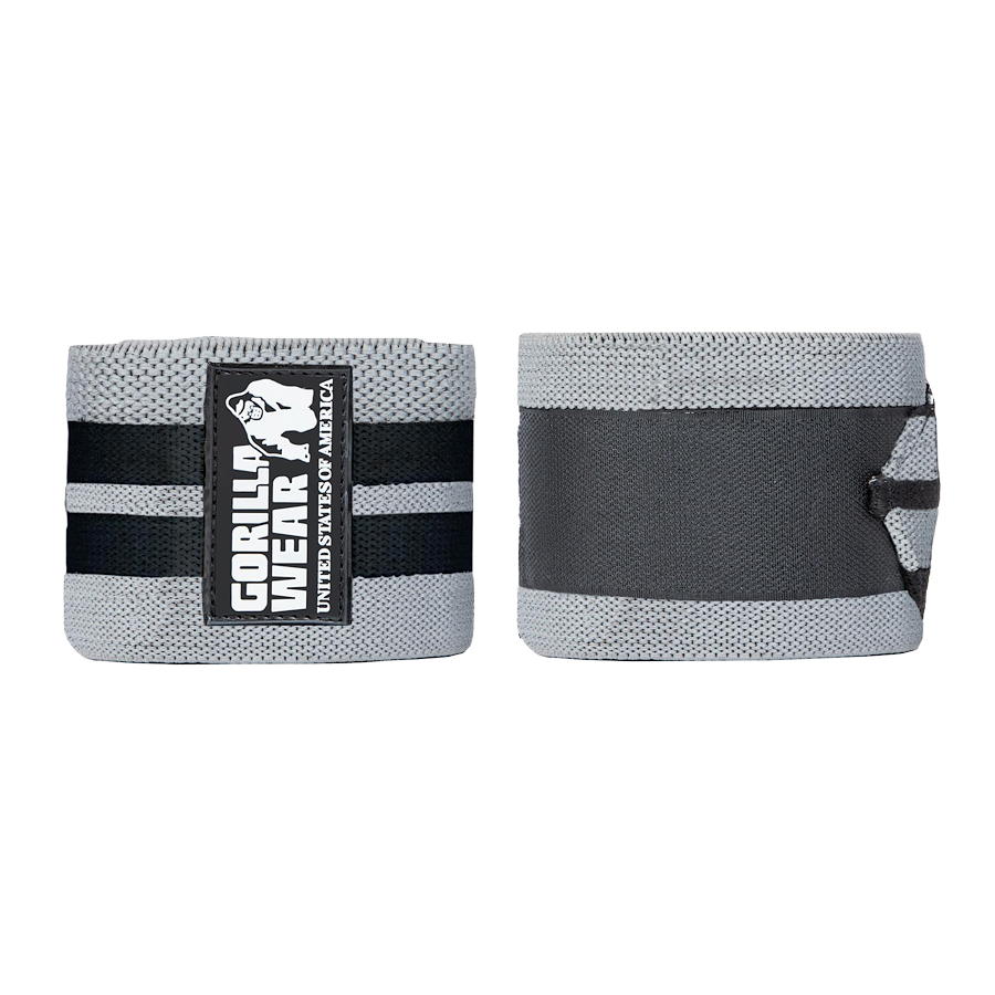Knee Wraps 250CM - Gray/Black – Gorilla Wear