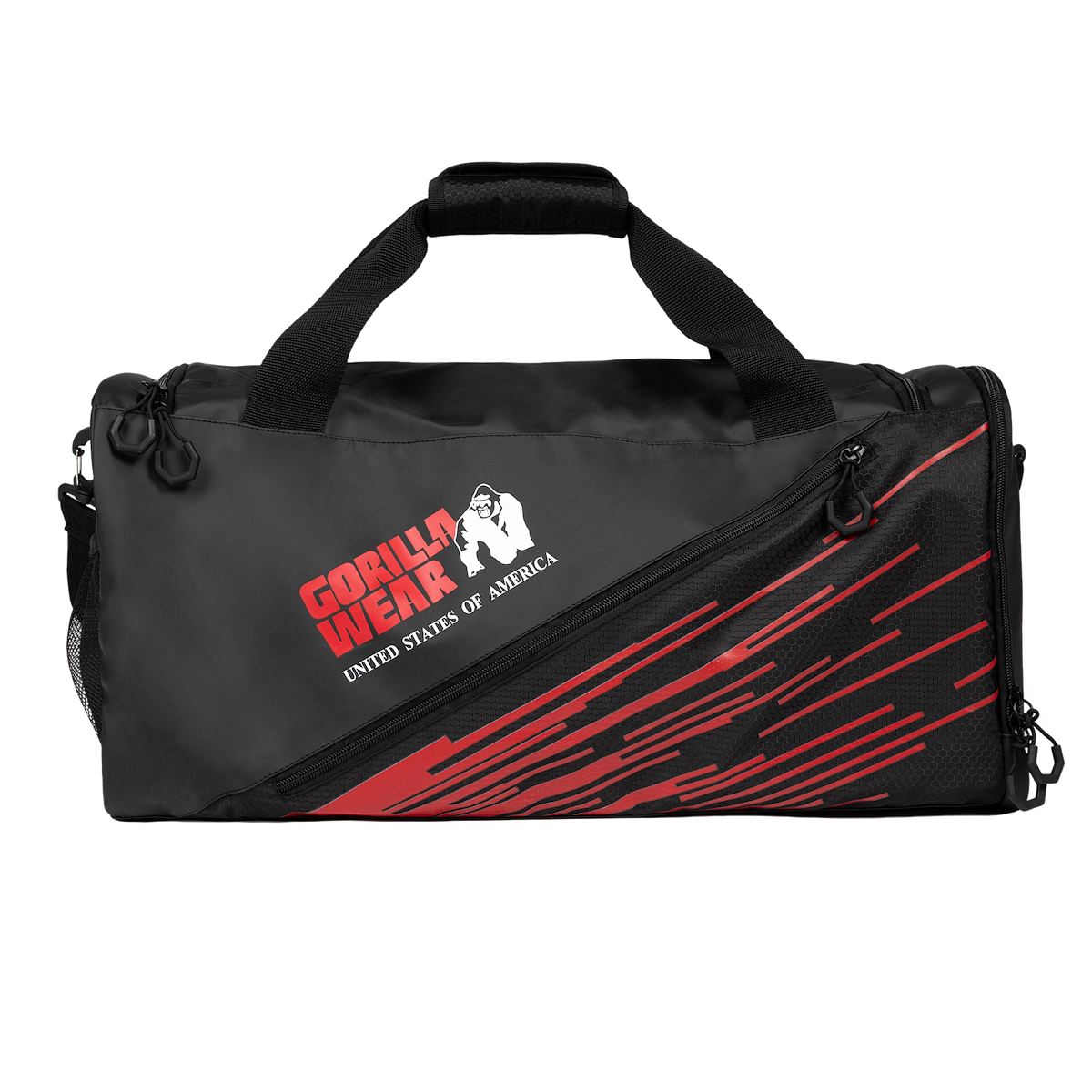 Ohio Gym Bag - Black/Red – Gorilla Wear
