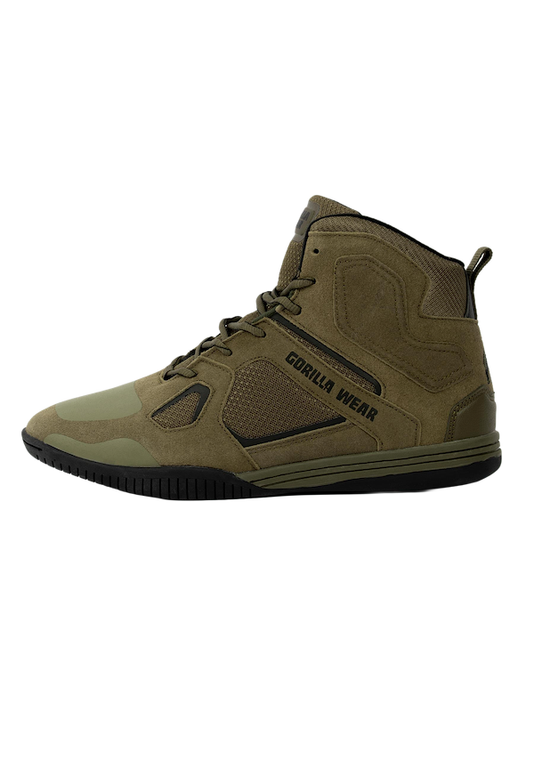 Troy High Tops - Army Green
