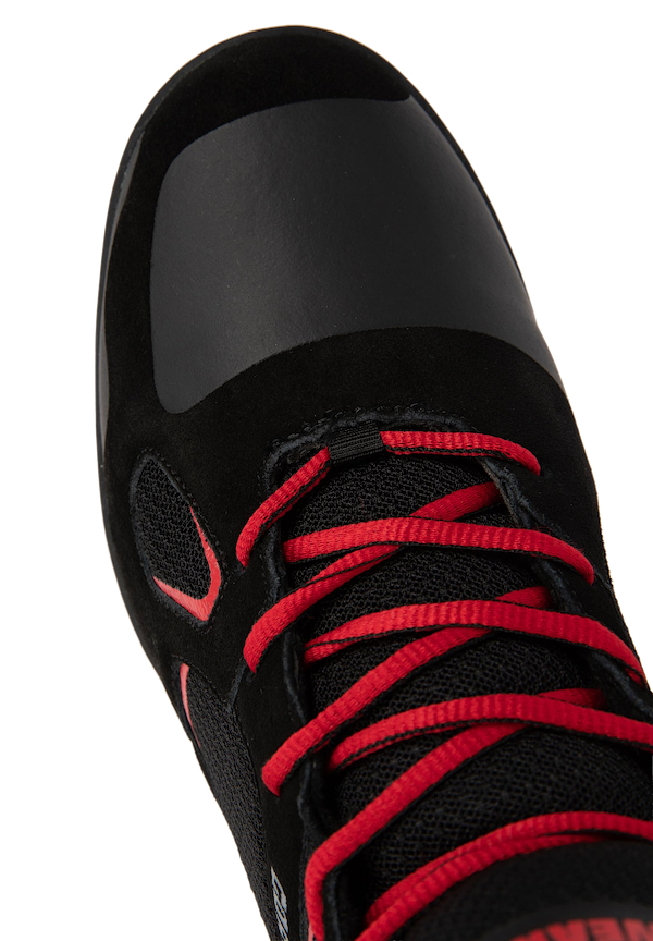 Troy High Tops - Black/Red