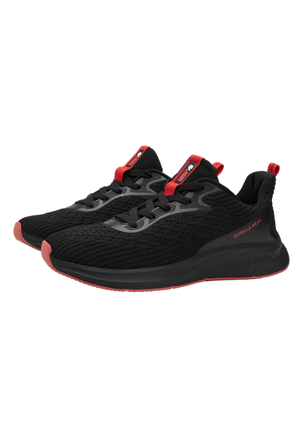 Milton Training Shoes - Black/Red