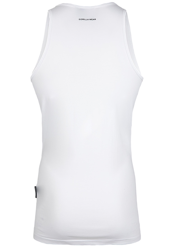 Adams Stretch Tank Top - White