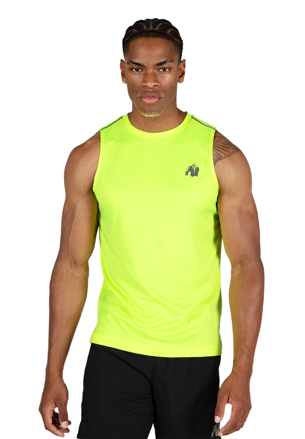Washington Tank Top - Neon Yellow