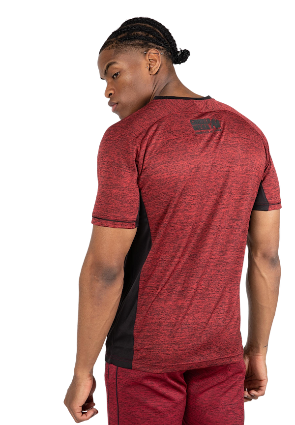 Fremont T-Shirt - Burgundy/Black