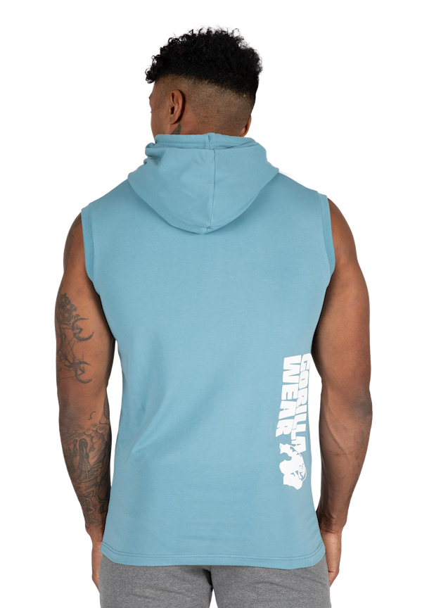Oswego S/L Hooded T-shirt - Blue
