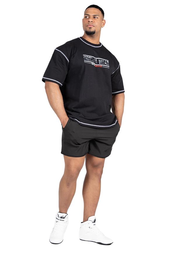 Saginaw Oversized T-Shirt - Black