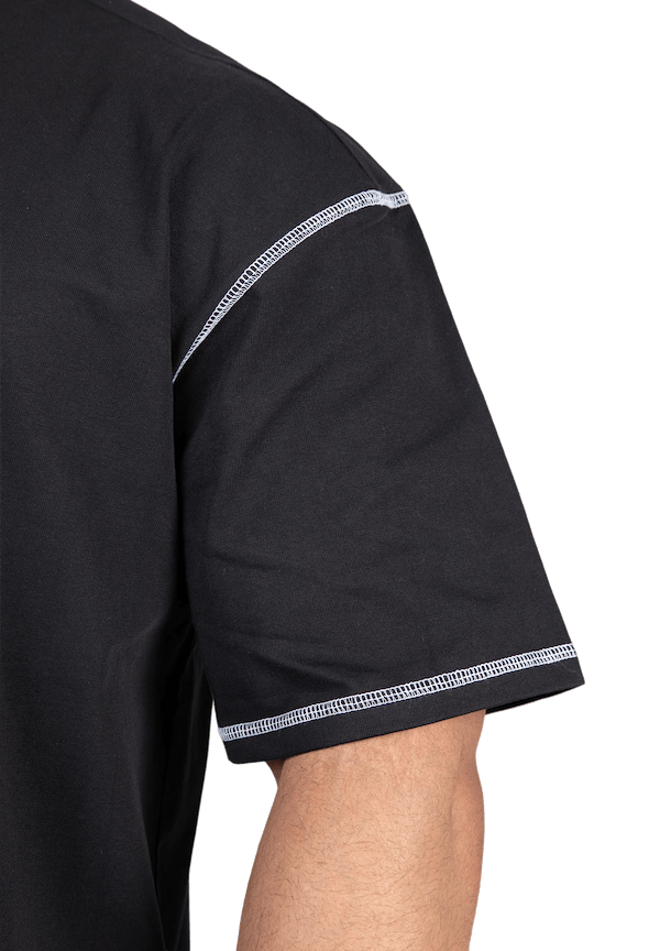 Saginaw Oversized T-Shirt - Black