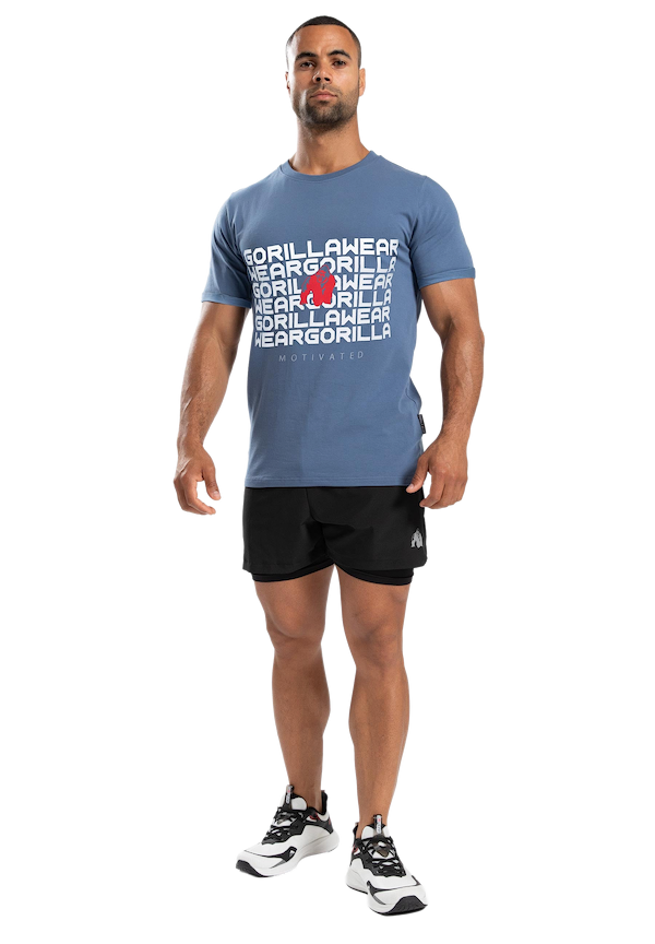 Bradley T-Shirt- Cornet Blue