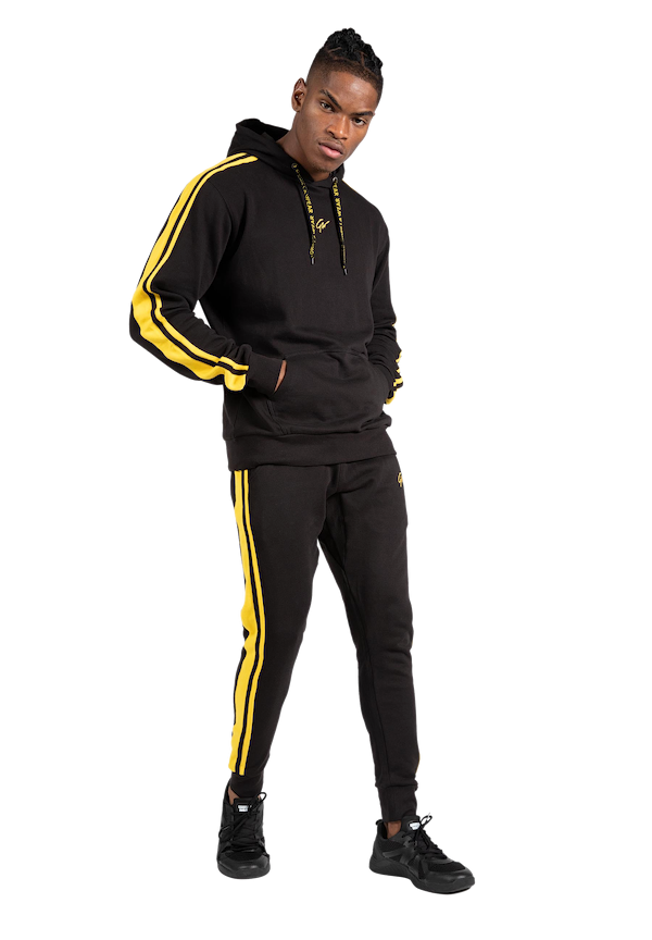 Banks Oversized Hoodie - Black/Yellow