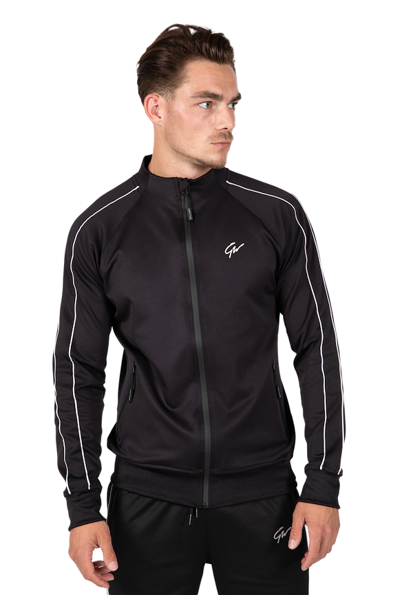 Wenden Track Jacket - Black/White