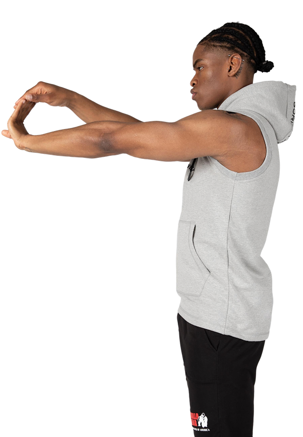 Lincoln Sleeveless Hoodie - Gray