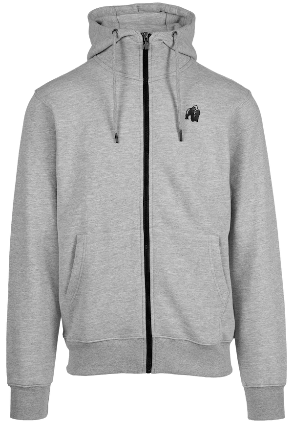 Kennewick Zipped Hoodie - Gray