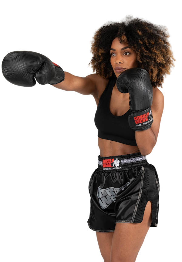 Piru Muay Thai Shorts - Black