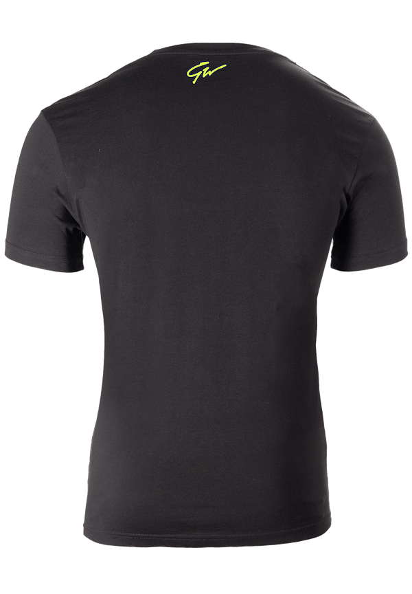 Chester T-shirt - Black/Yellow