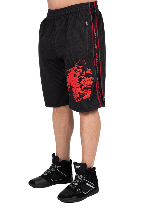 Buffalo Old School Shorts - Black/Red