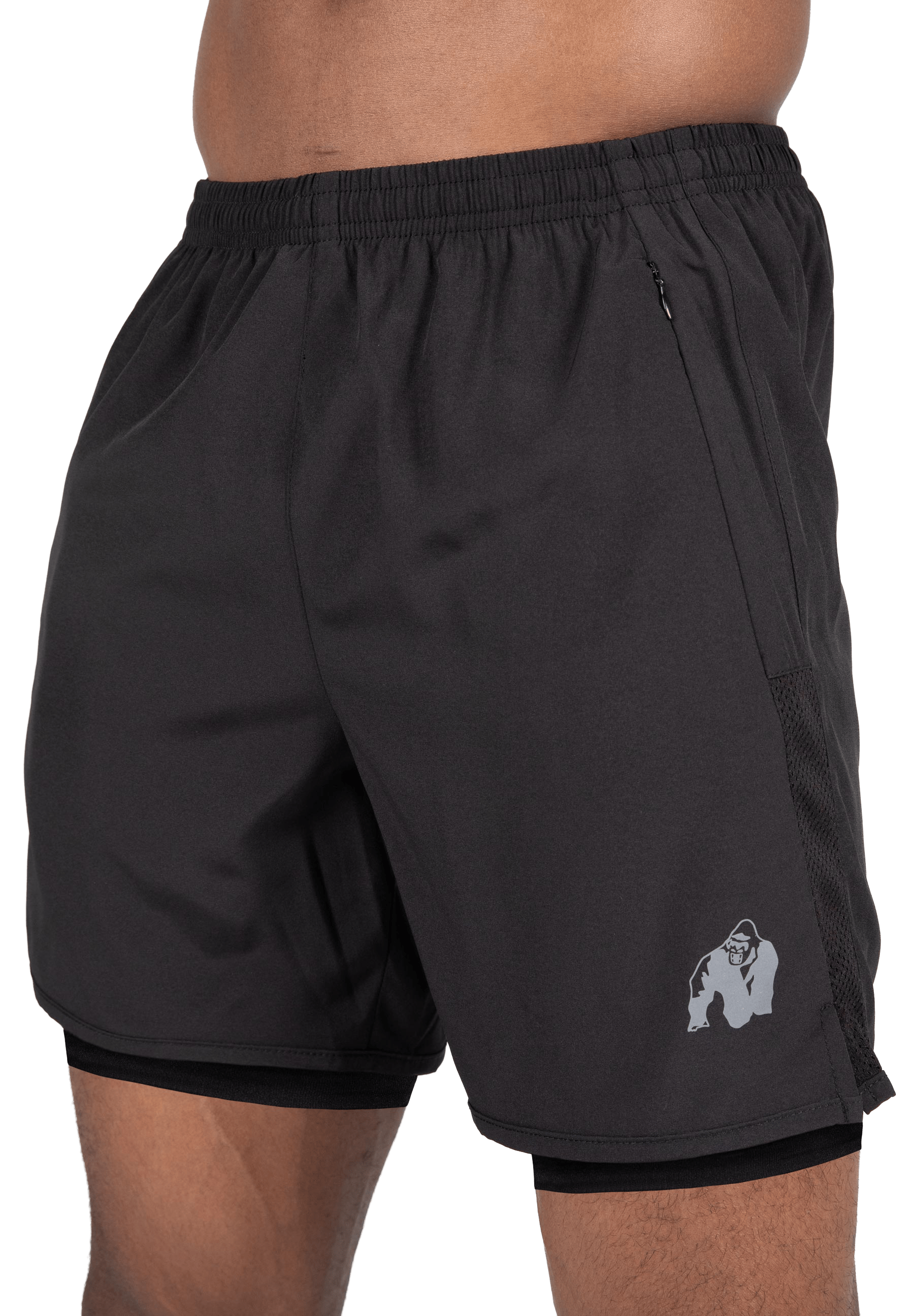 Modesto 2-In-1 Shorts - Black