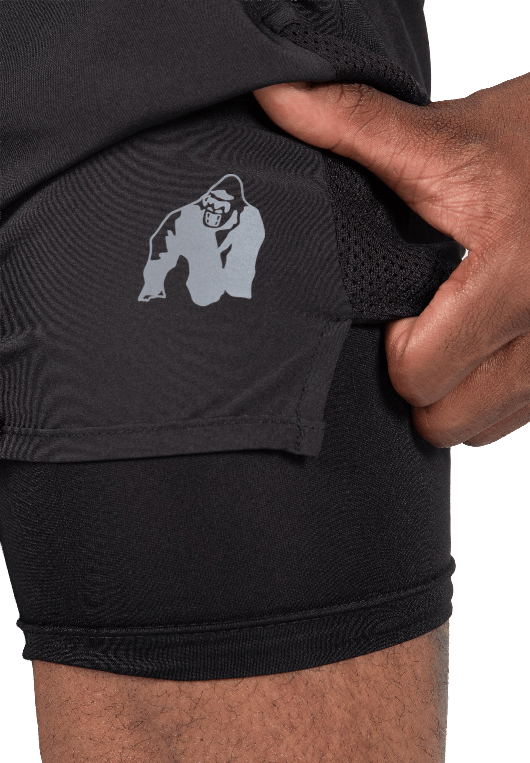 Modesto 2-In-1 Shorts - Black