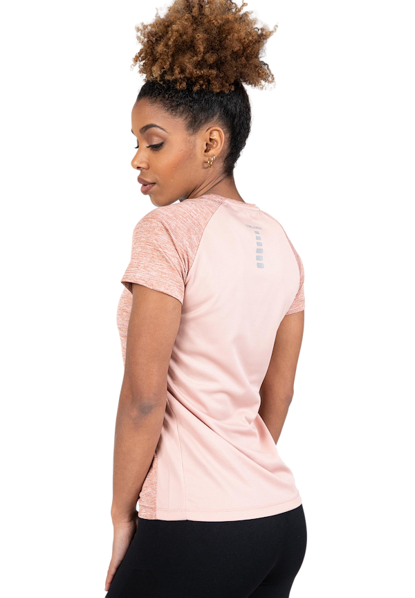 Monetta Performance T-Shirt - Salmon Pink