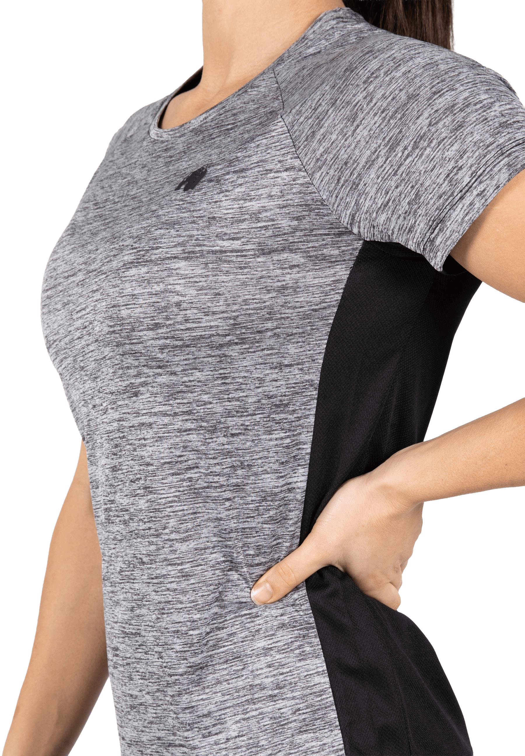 Monetta Performance T-Shirt - Gray Melange