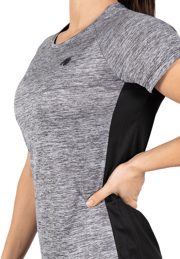 Monetta Performance T-Shirt - Gray Melange