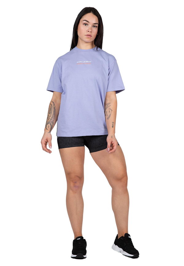 Medina Oversized T-Shirt - Lilac