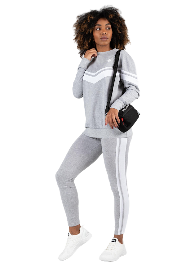 Hailey Oversized Sweatshirt - Gray Melange