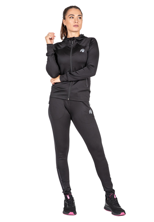 Halsey Track Jacket - Black