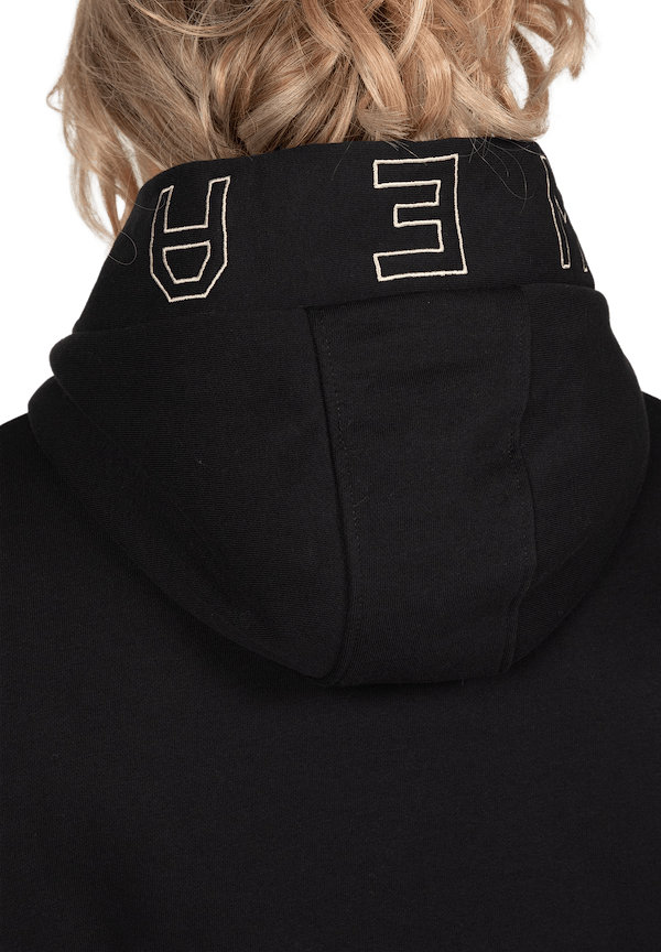Tracey Cropped Hoodie - Black