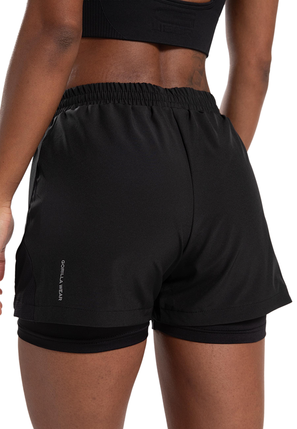 Katy 2-in-1 Shorts - Black