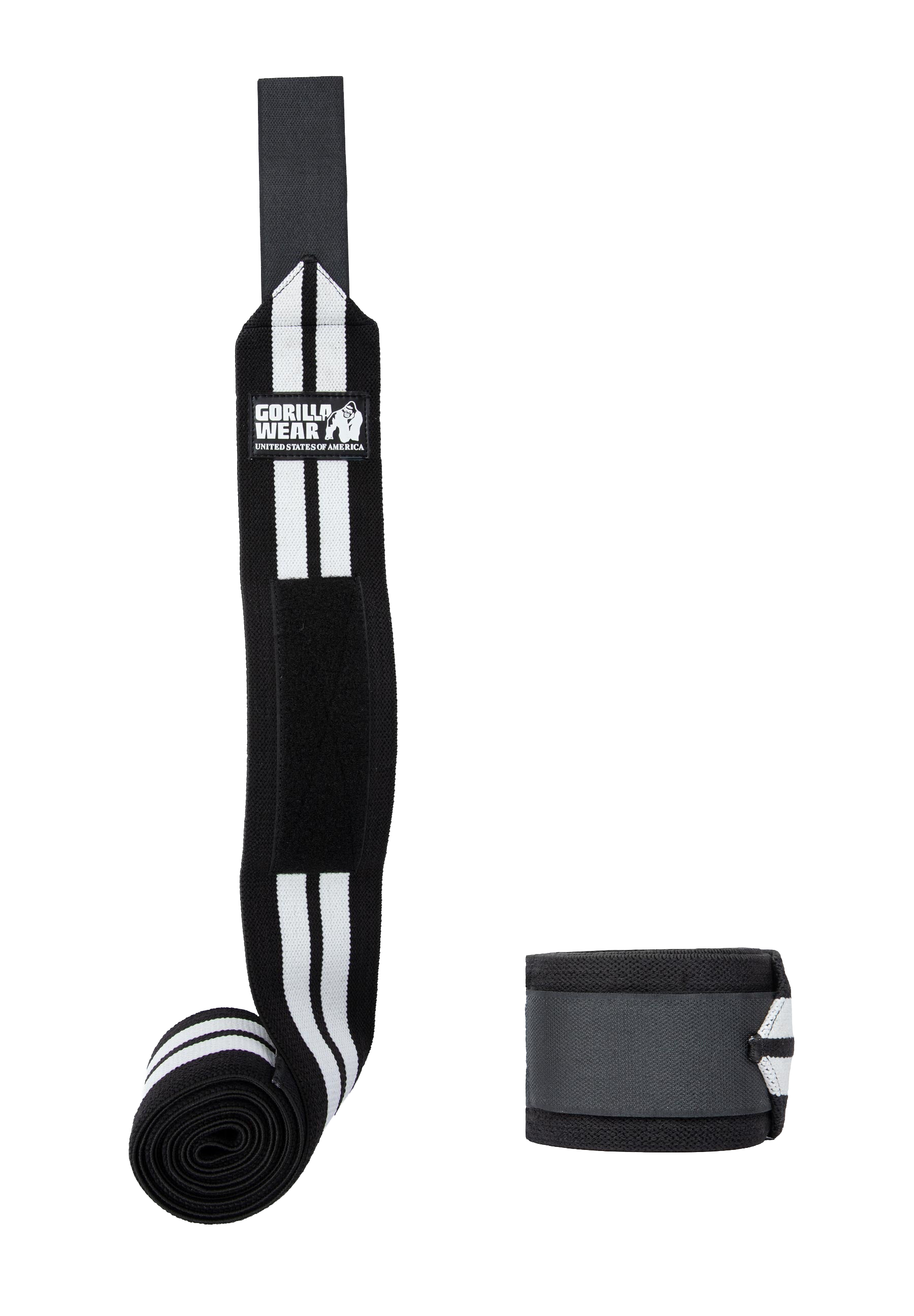 Knee Wraps - Black/White