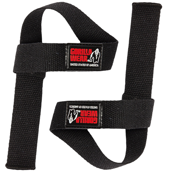 Non-Padded Lifting Straps - Black
