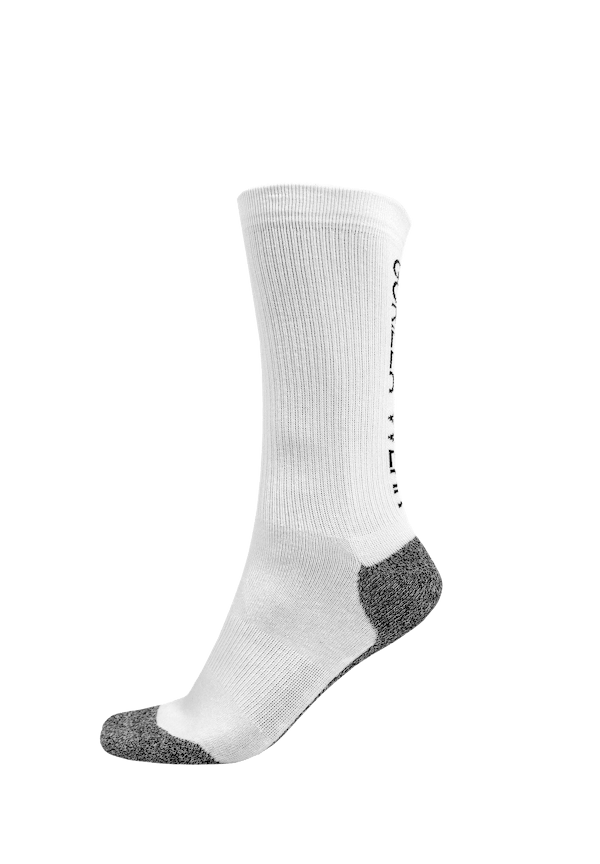 Performance Crew Socks - White