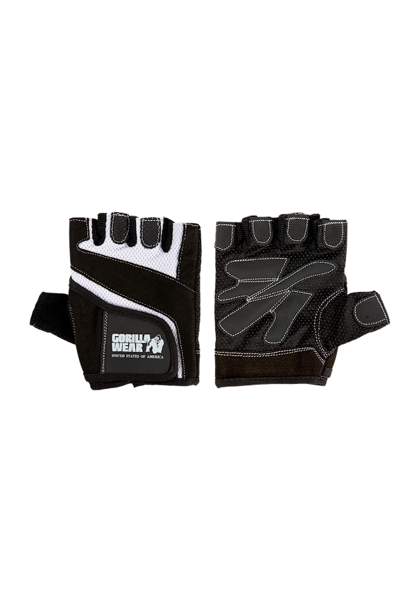 Women's Fitness Gloves - Black/White