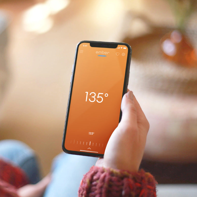 App-controlled temperature