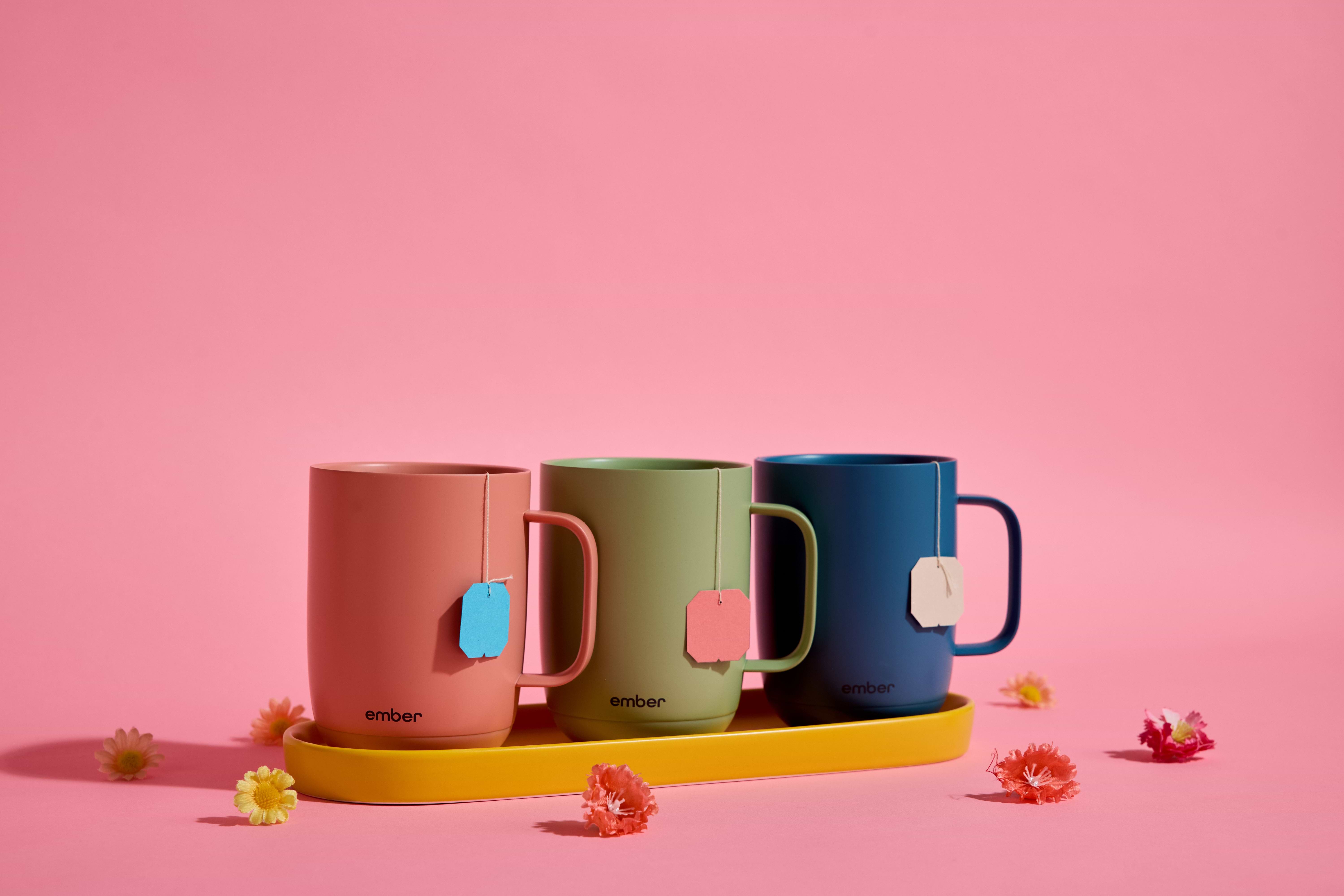 Blank Ember Mug products in multiple colors