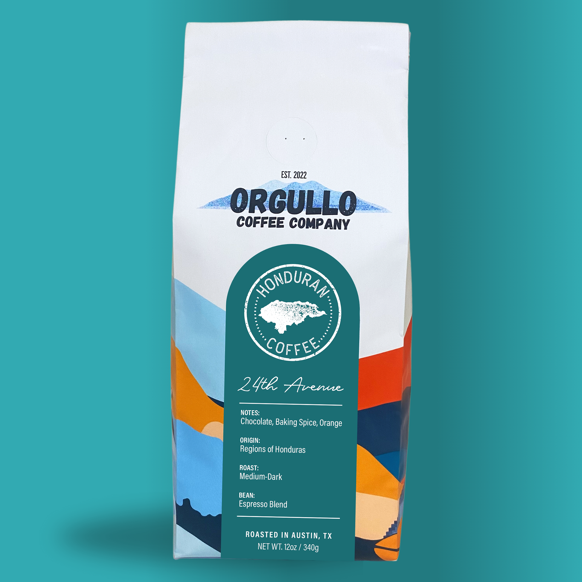 Twenty-Fourth Ave - Espresso Blend - Whole Bean / 2 lb (About 60 Cups) | Ember Coffee & Tea