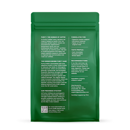 EASE: Dark Roast Whole Bean Coffee