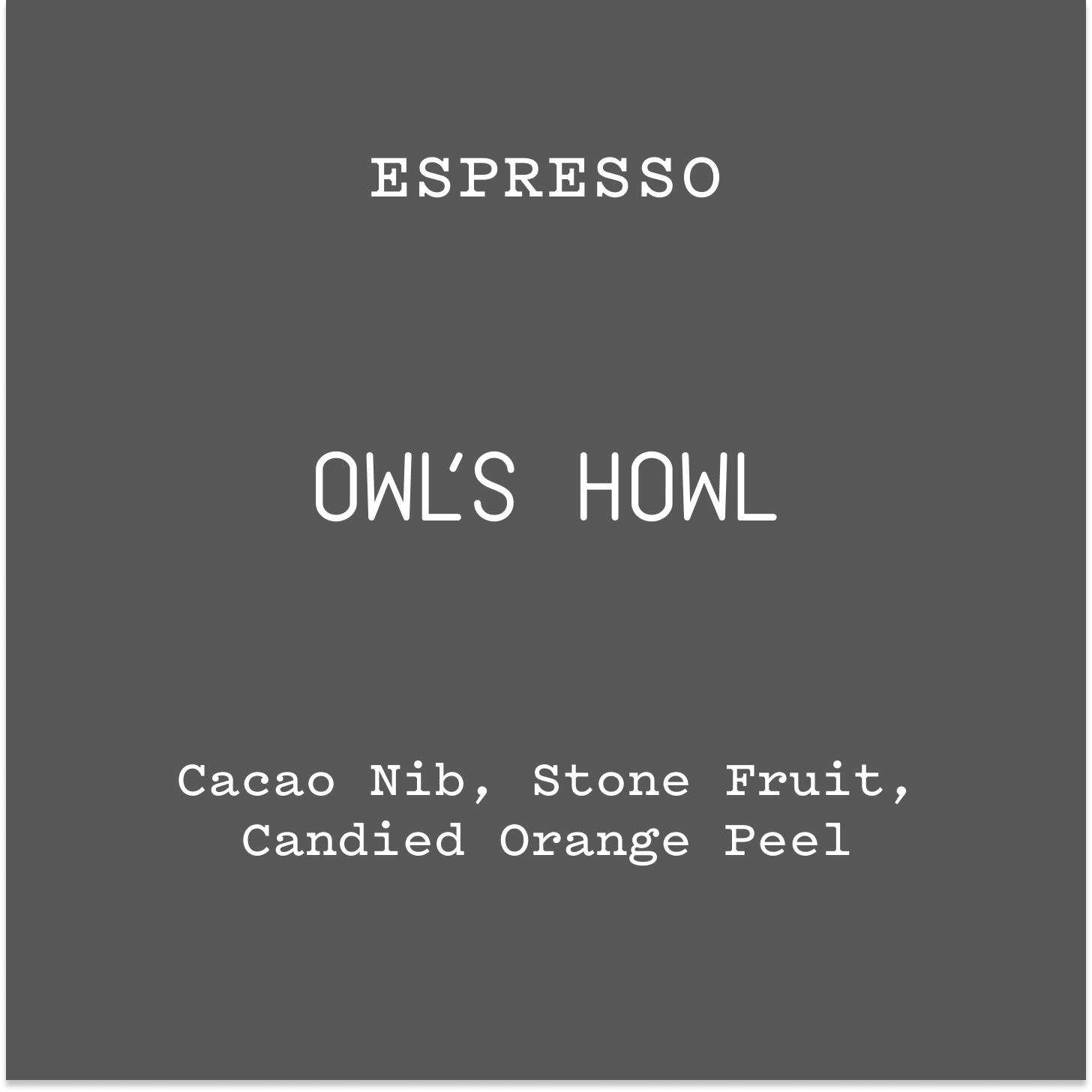 Owl's Howl | Light-Medium Roast - 12oz / Automatic Drip | Ember Coffee & Tea