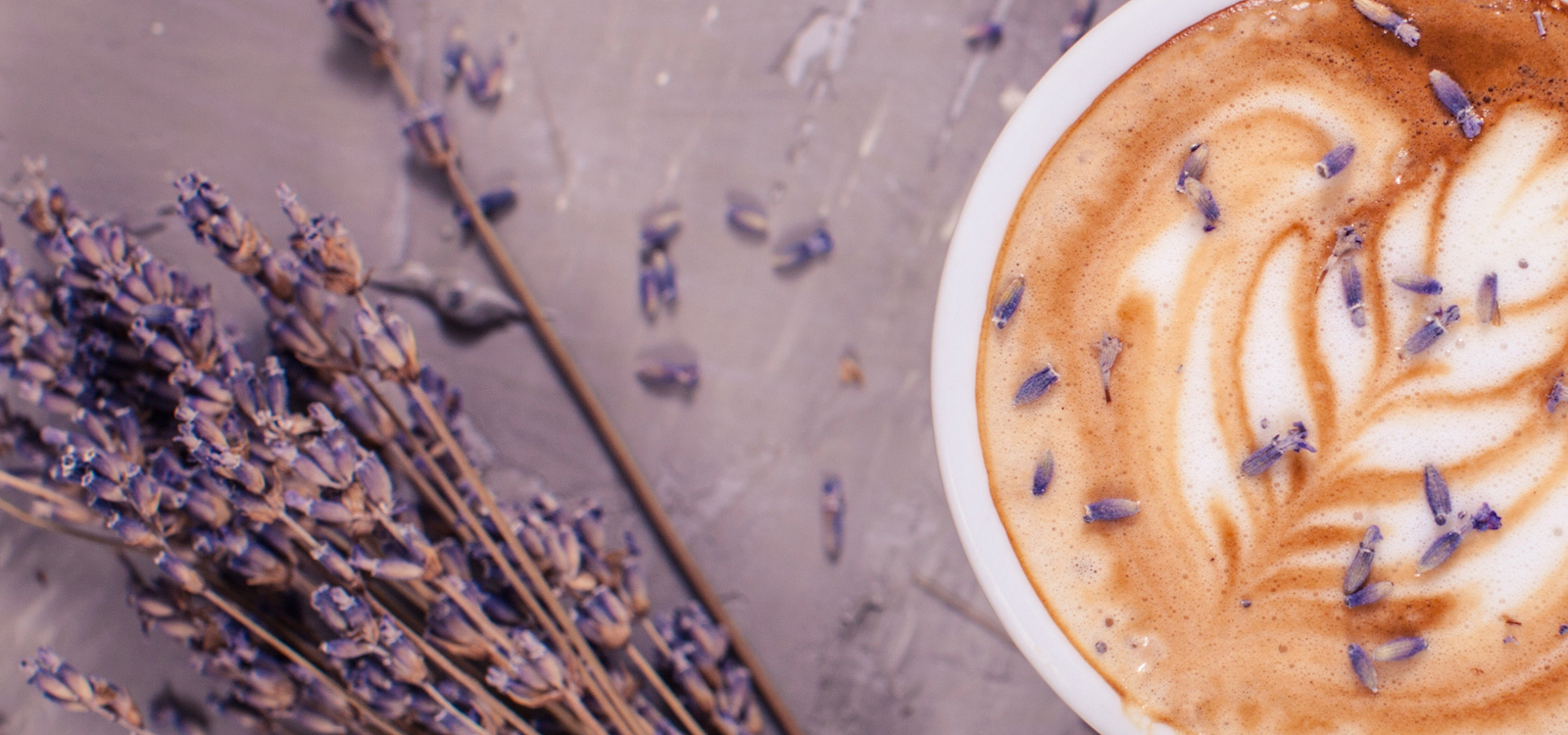 Lavender Honey Latte