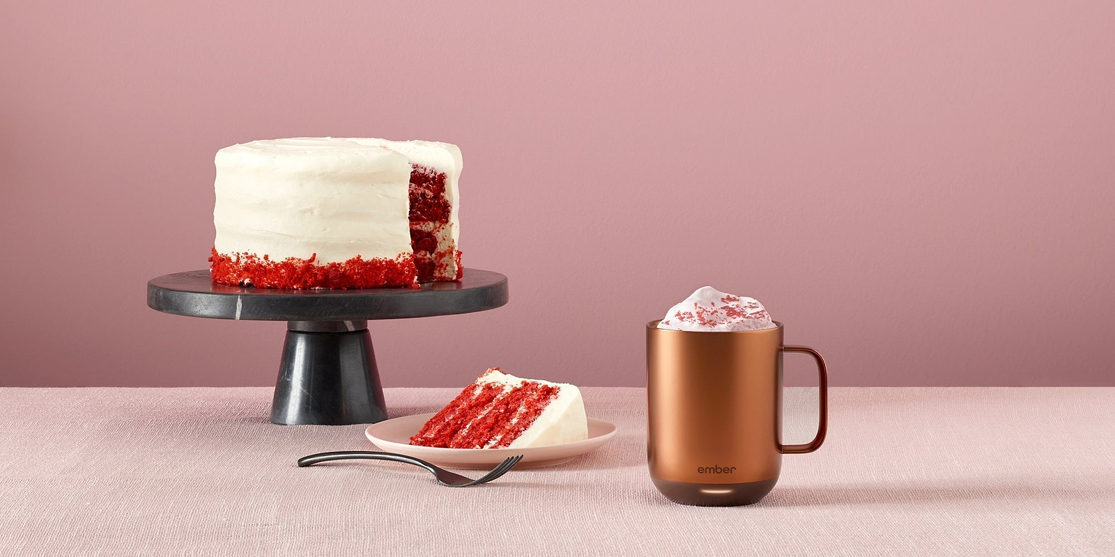 A Valentine’s Day Red Velvet Latte