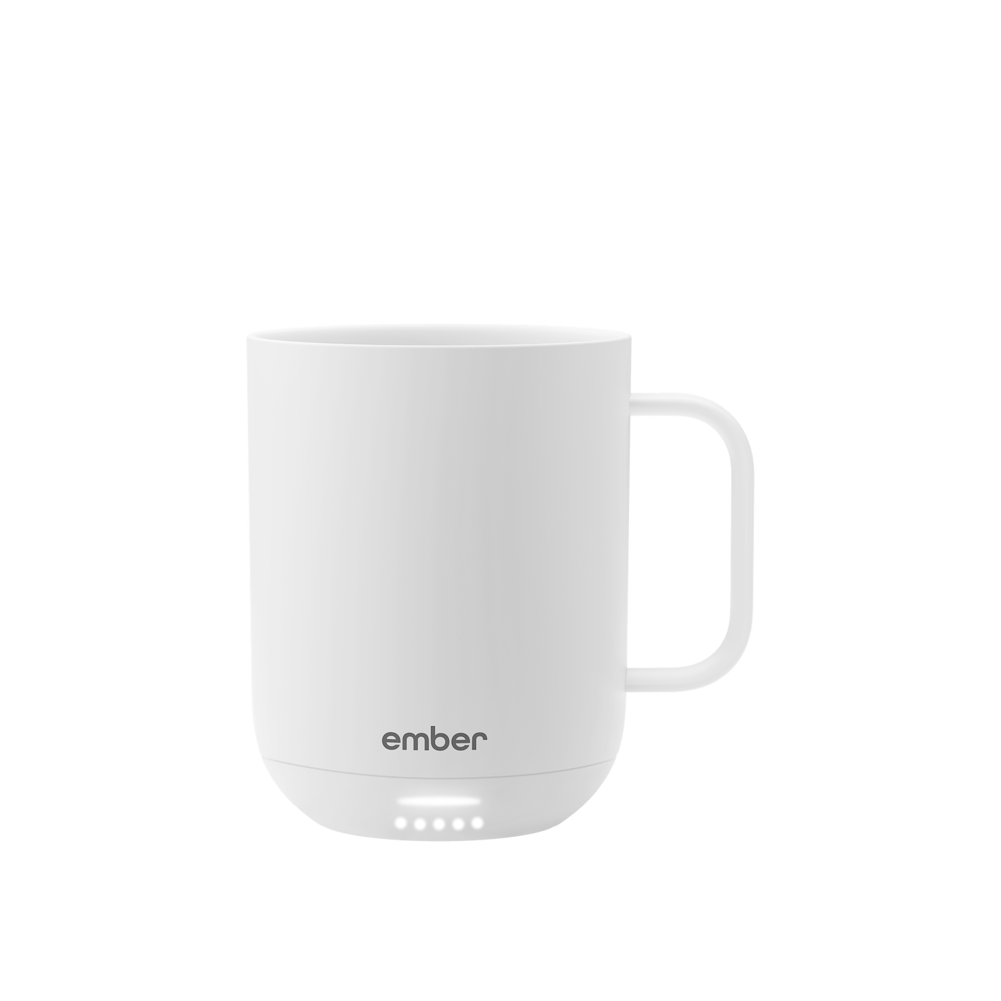 Ember Mug 3 in White, 10 oz, front view